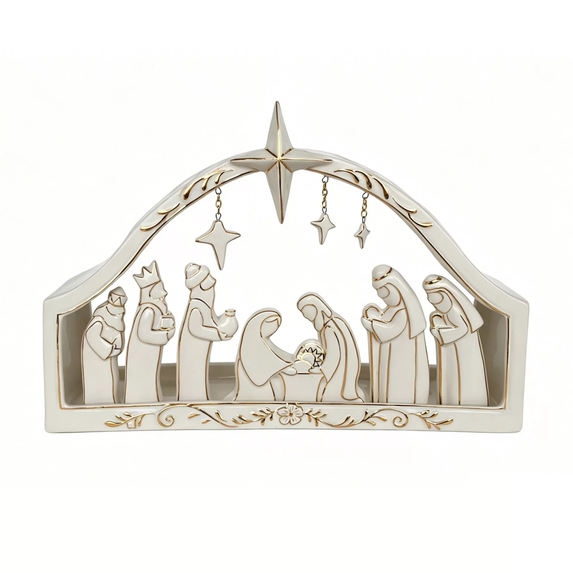Nativity Scene Stoneware Table Decor | Kohl's
