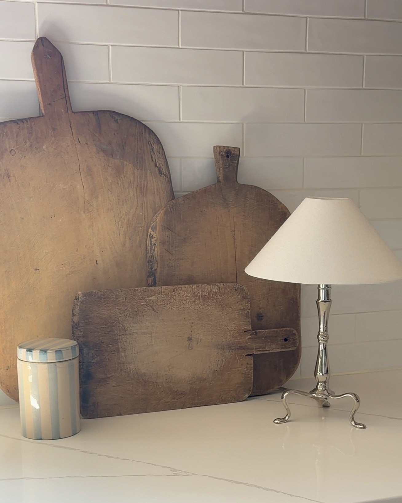 Kitchen counter styling