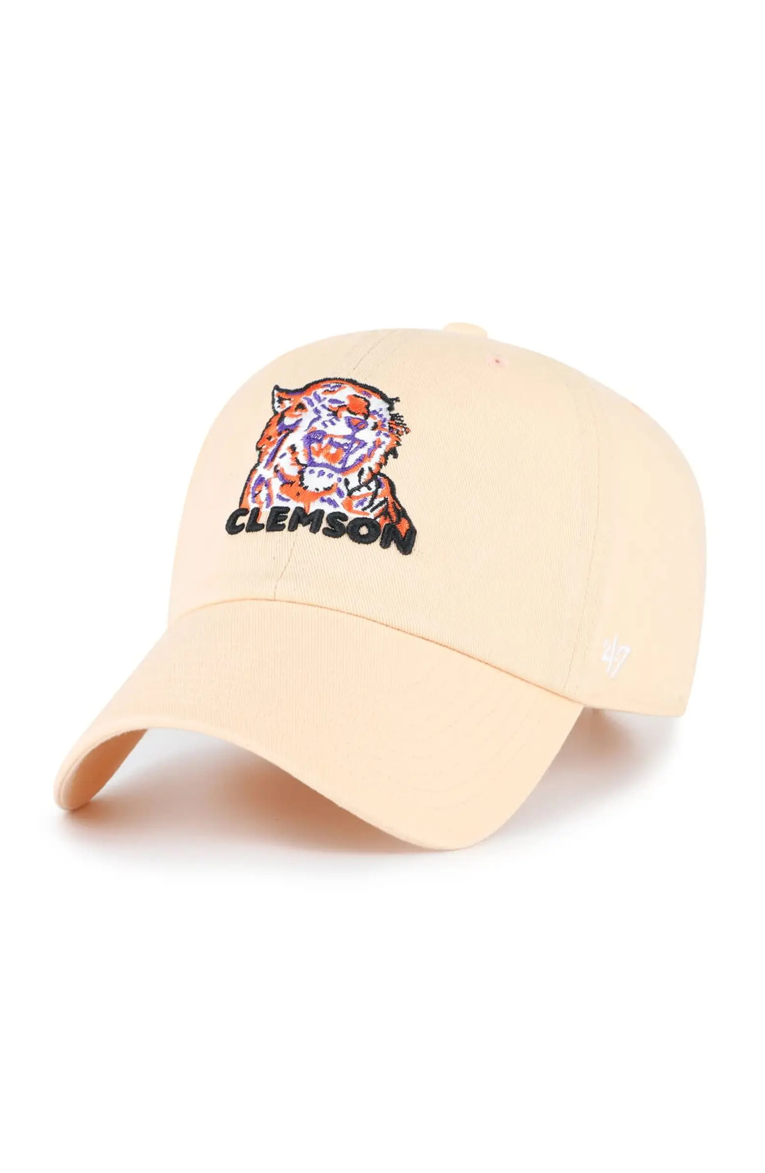 '47 Men's '47 Light Orange Clemson Tigers Vault Clean Up Adjustable Hat | Nordstrom | Nordstrom