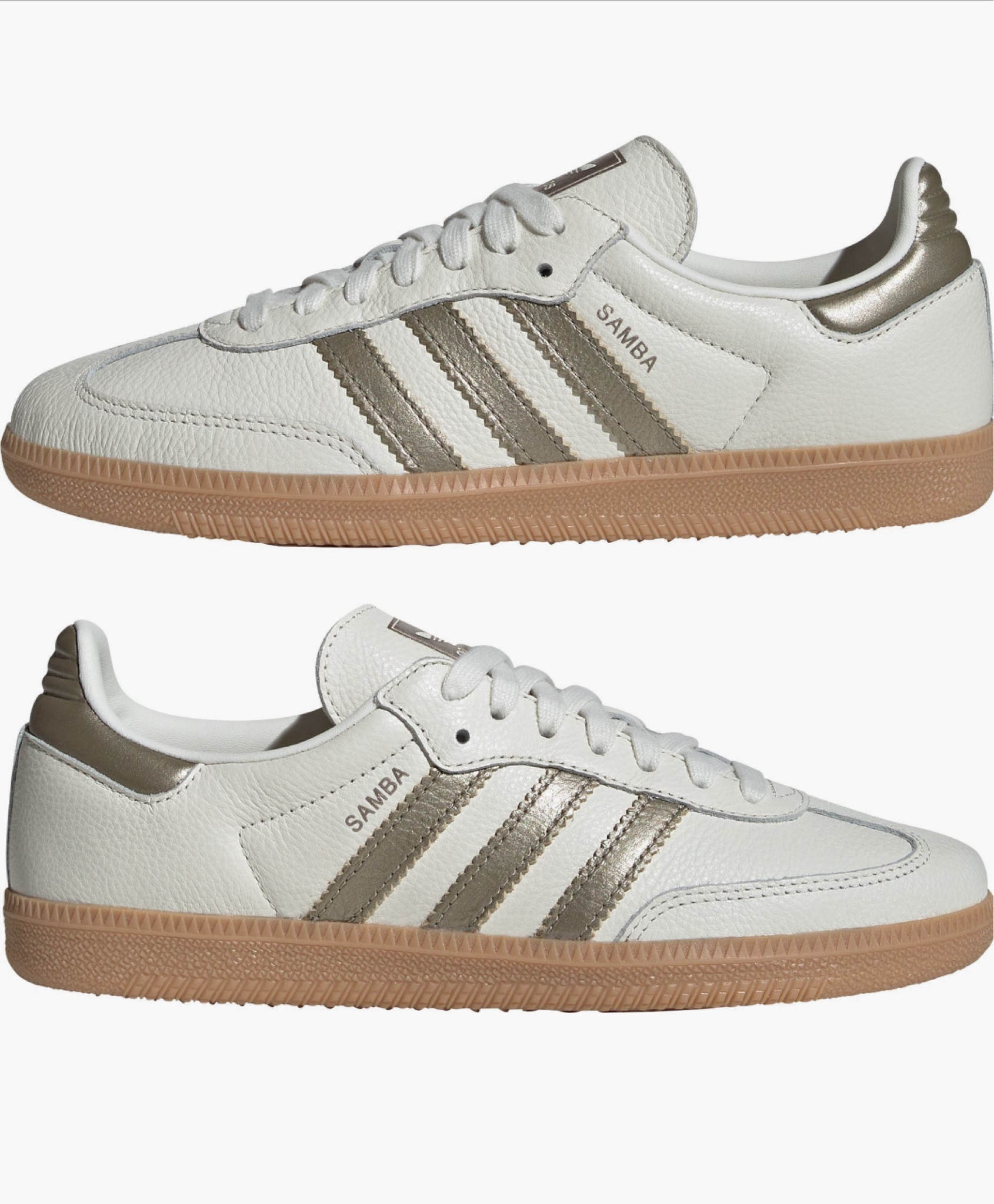GOLD accent sambas. This is not. Drill  

#LTKShoeCrush #LTKActive #LTKStyleTip