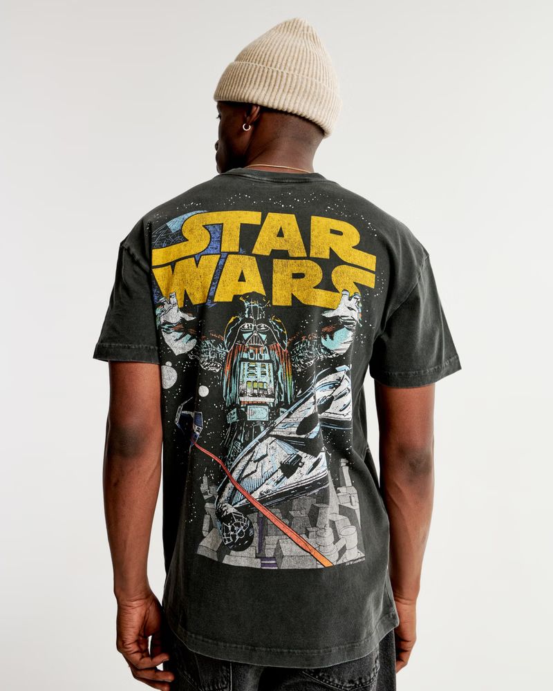 Men's Star Wars Graphic Tee | Men's Tops | Abercrombie.com | Abercrombie & Fitch (US)