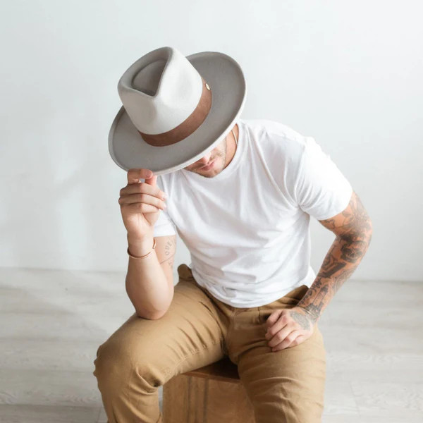 Two Roads – Echo Park Fedora [Ivory] | Gigi Pip