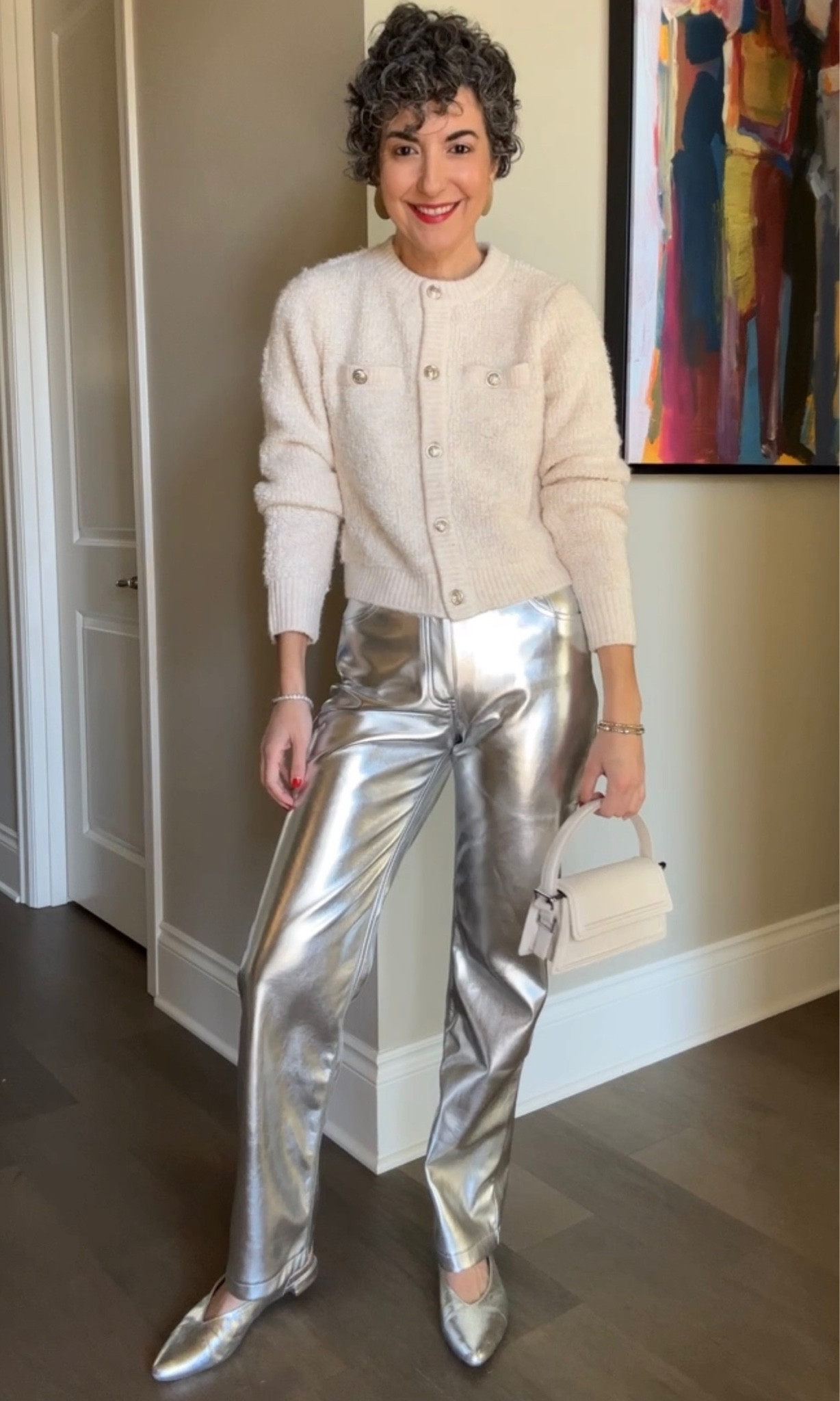 Silver Pants - Look 3 
.
#abercrombie #silverpants 

#LTKstyletip #LTKHoliday #LTKCyberWeek