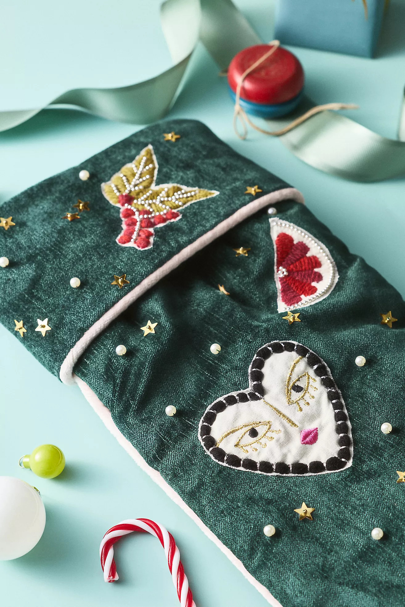 Coretta Embellished Stocking | Anthropologie (US)