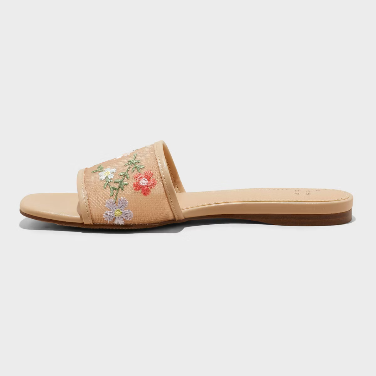 Women's Elain Slide Sandals with Memory Foam insole - A New Day™ | Target