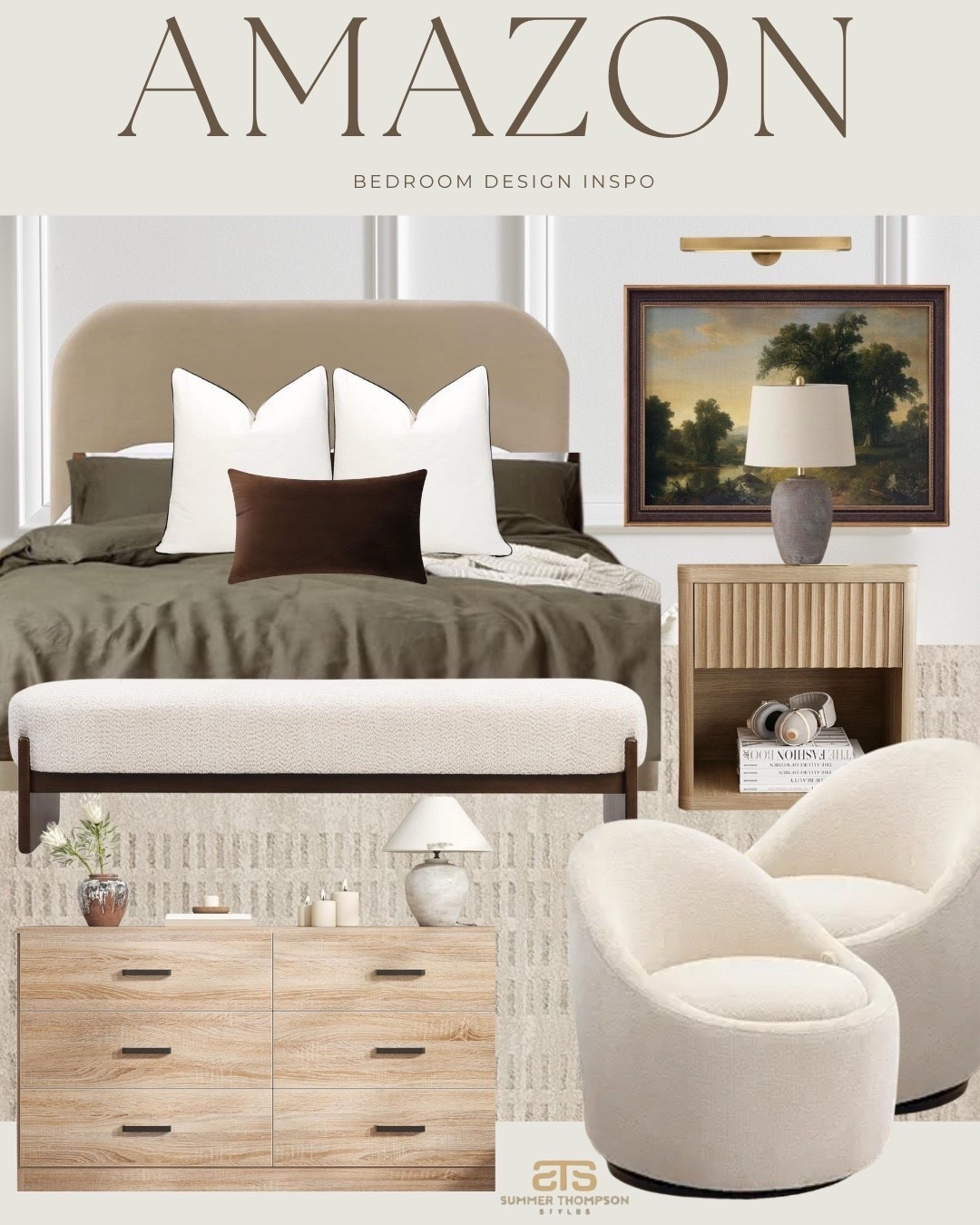Neutral tones, cozy textures, and timeless design ✨ This Amazon bedroom roundup has all the pieces you need to create a warm and elevated retreat.

#AmazonHomeFinds
#BedroomDesignInspo
#NeutralBedroomDecor
#AmazonDecor
#BedroomStyleIdeas
#AffordableHomeDecor
#CozyBedroomVibes
#ModernBedroomDesign
#AmazonFavorites
#NeutralHomeDesign
#summerthompsonstyles

#LTKHome