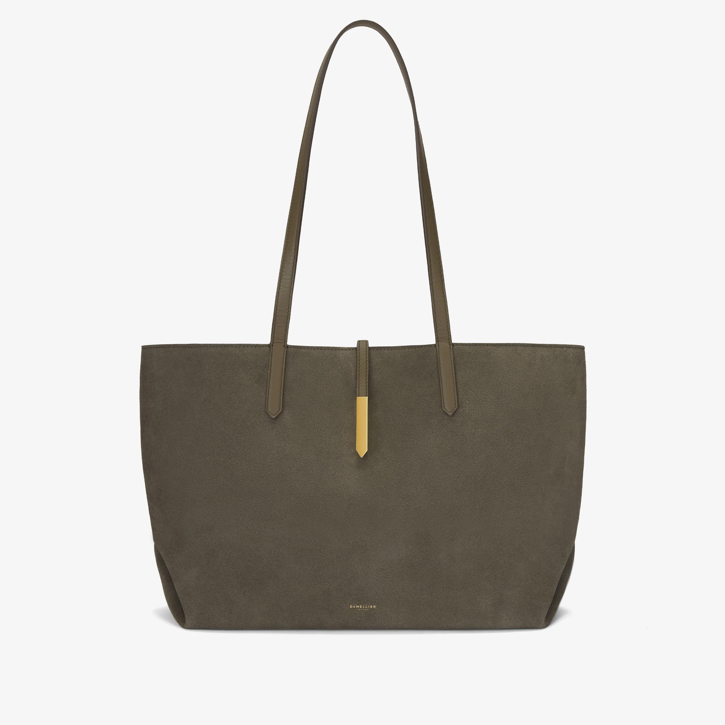 The Tokyo Tote | Olive Suede & Olive Smooth | DeMellier | DeMellier