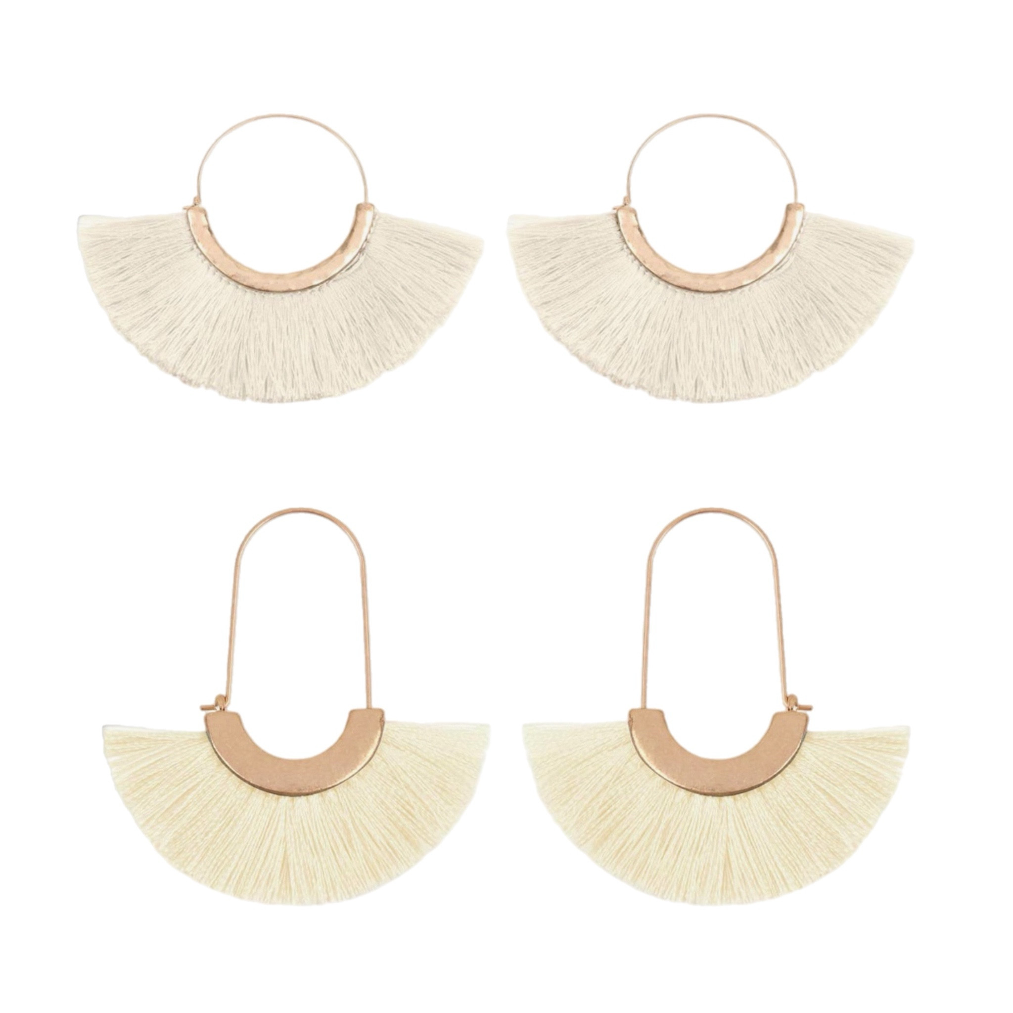 White boho earrings - perfect for summer vacation! 

#LTKSeasonal #LTKGiftGuide #LTKTravel