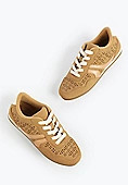 SuperCush Laser Cut Lace Up Sneaker | Maurices