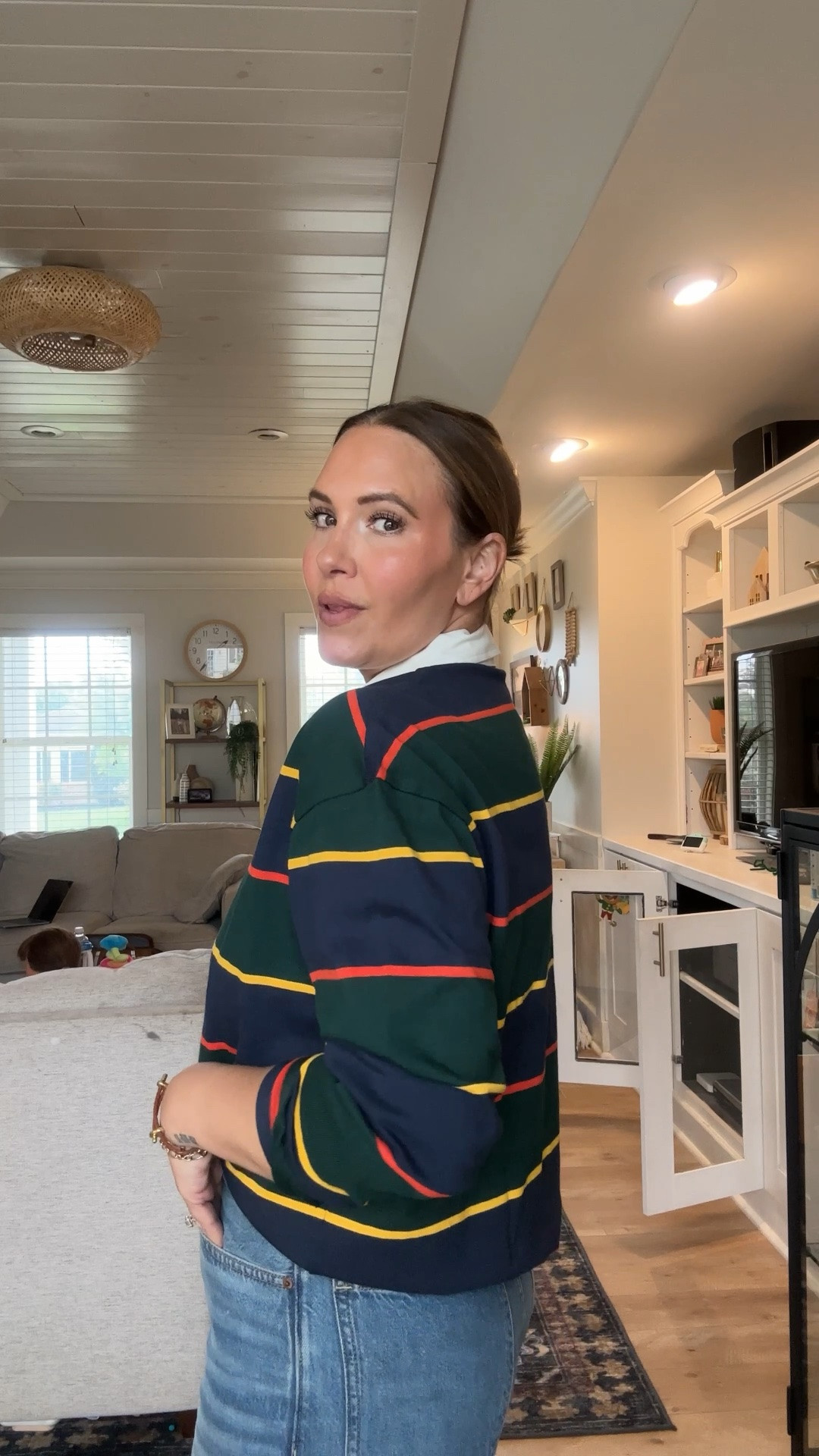 My new fave top-wish I would have kept my rugby shirts from my childhood! 

Rugby, rugby shirt, rugby top, j.crew factory

#LTKootd #LTKgrwm #LTKOver40