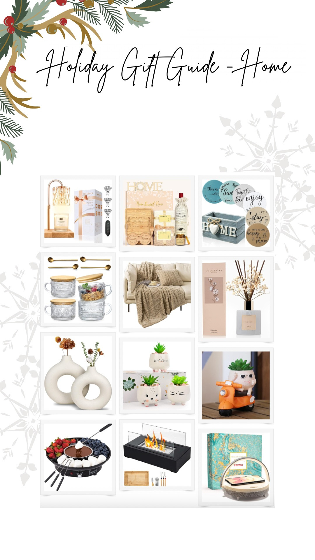 🎁✨ "Home Essentials That Make the Perfect Holiday Gifts!" 🏡🎄

Finding the perfect holiday gift doesn’t have to be hard! 🎉 From stylish home decor and kitchen must-haves to unique little touches that make a house feel like a home—this gift guide has all the inspo you need. 🌟
Whether you’re shopping for your favorite chef, cozy homebody, or design lover, these ideas are guaranteed to spread joy (and get you major gift-giving points)! 🛋️🍴
👉 Save this post and make holiday shopping a breeze. #GiftGuide2024 #HolidayGifts #CozyHomeVibes
 

 #LTKCyberWeek #LTKGiftGuide #LTKHome