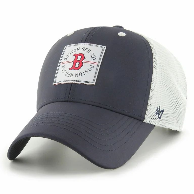 Men's '47 Navy Boston Red Sox Disburse MVP Trucker Adjustable Hat - Walmart.com | Walmart (US)