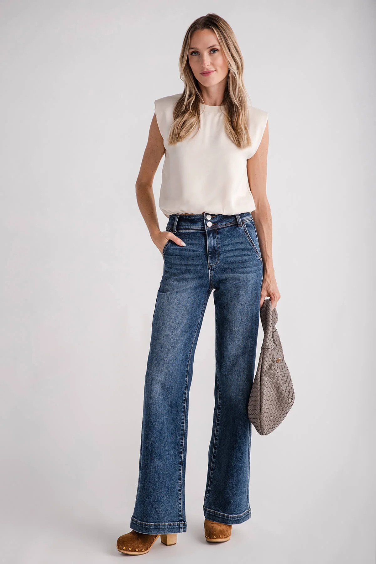 Skies Are Blue Bubble Muscle Tank | Social Threads