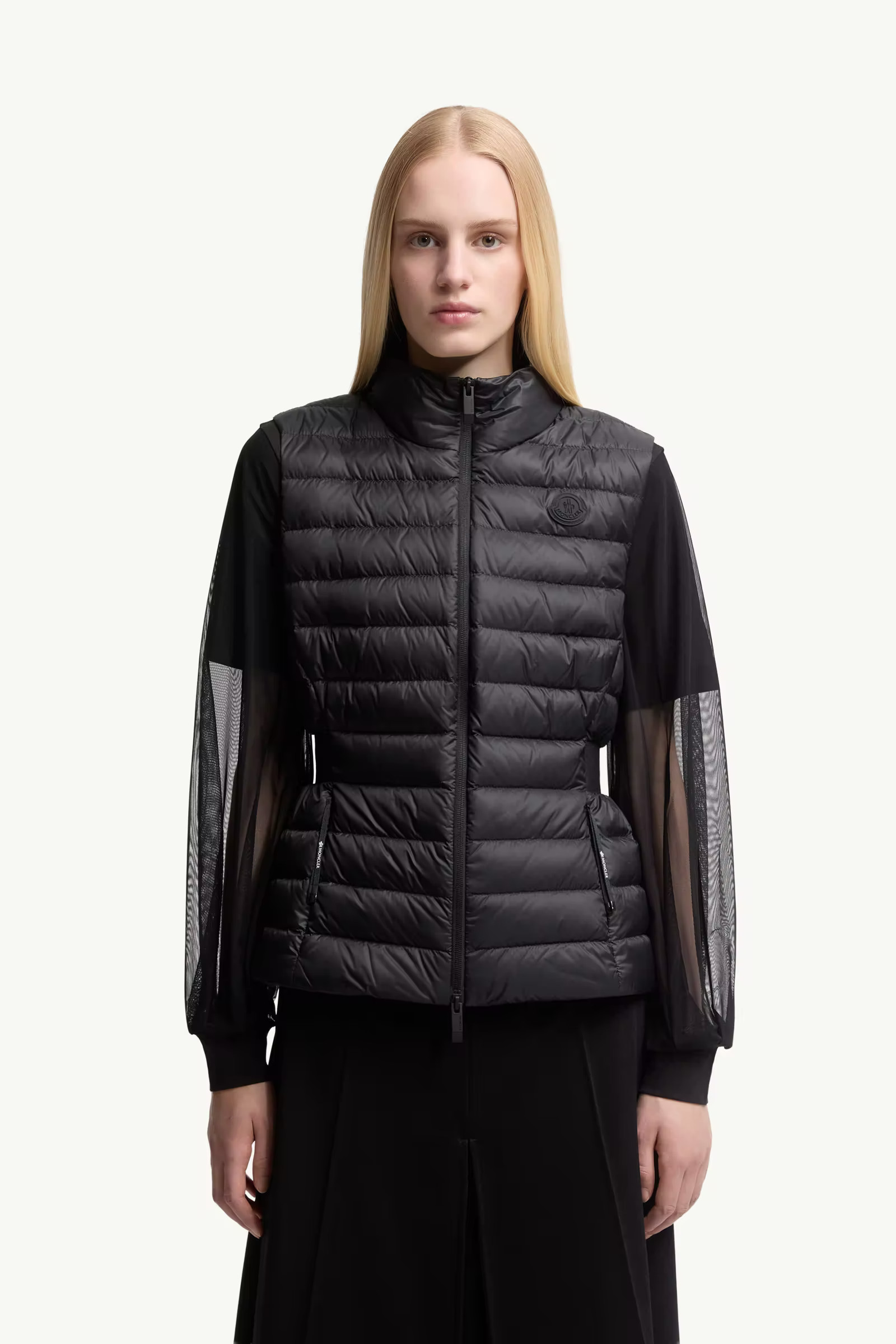 Valmarie Fit & Flare Down Vest | Moncler