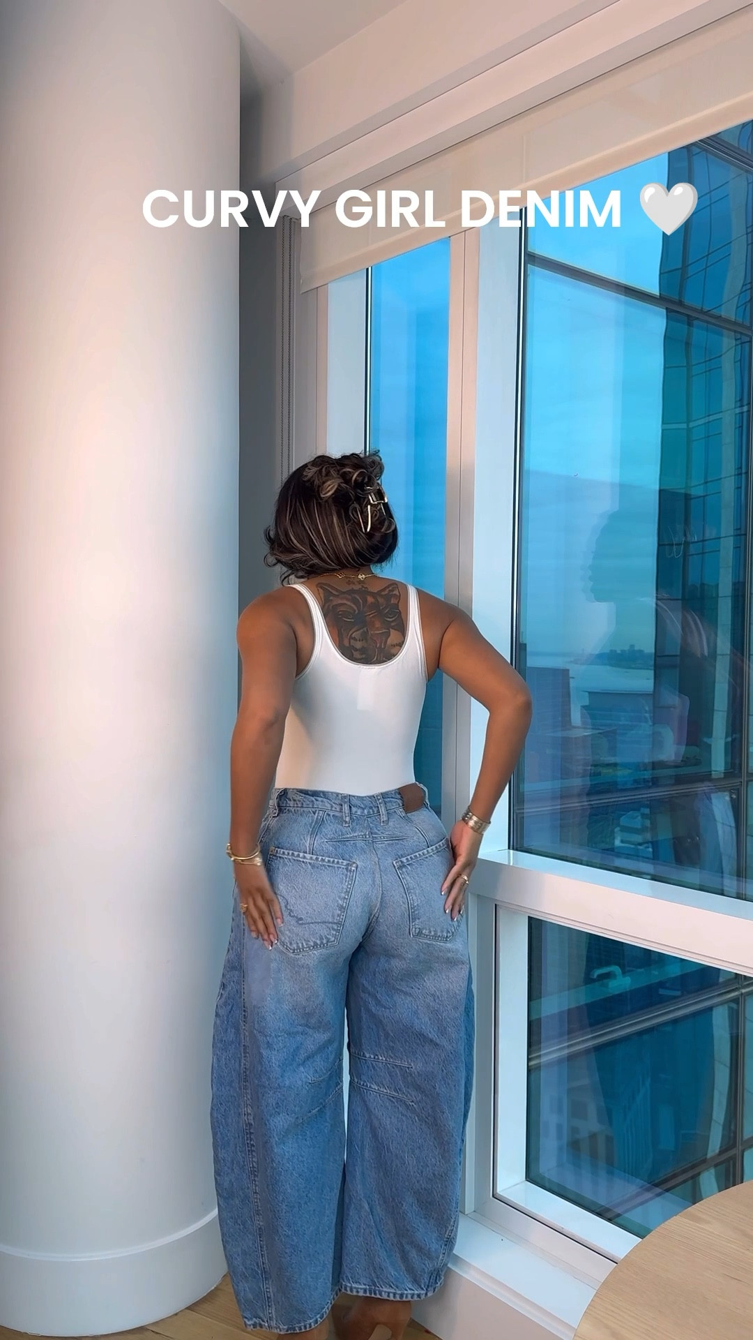 New Curvy Girl Denim has arrived and I love these options! Barrel, Baggy, Straight, High waist! So cutesy! Perfect for fall, perfect for spring! I’m wearing a 34 in pair #1 (for a baggy fit), 32 in pair 3 & 4 and a 33 in pair 4 (for a baggy fit) 

My normal size is 32 

#LTKootd #LTKMidsize #LTKdayinmylife