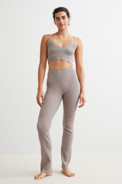 Ribbed Flared Pants | H&M (US + CA)