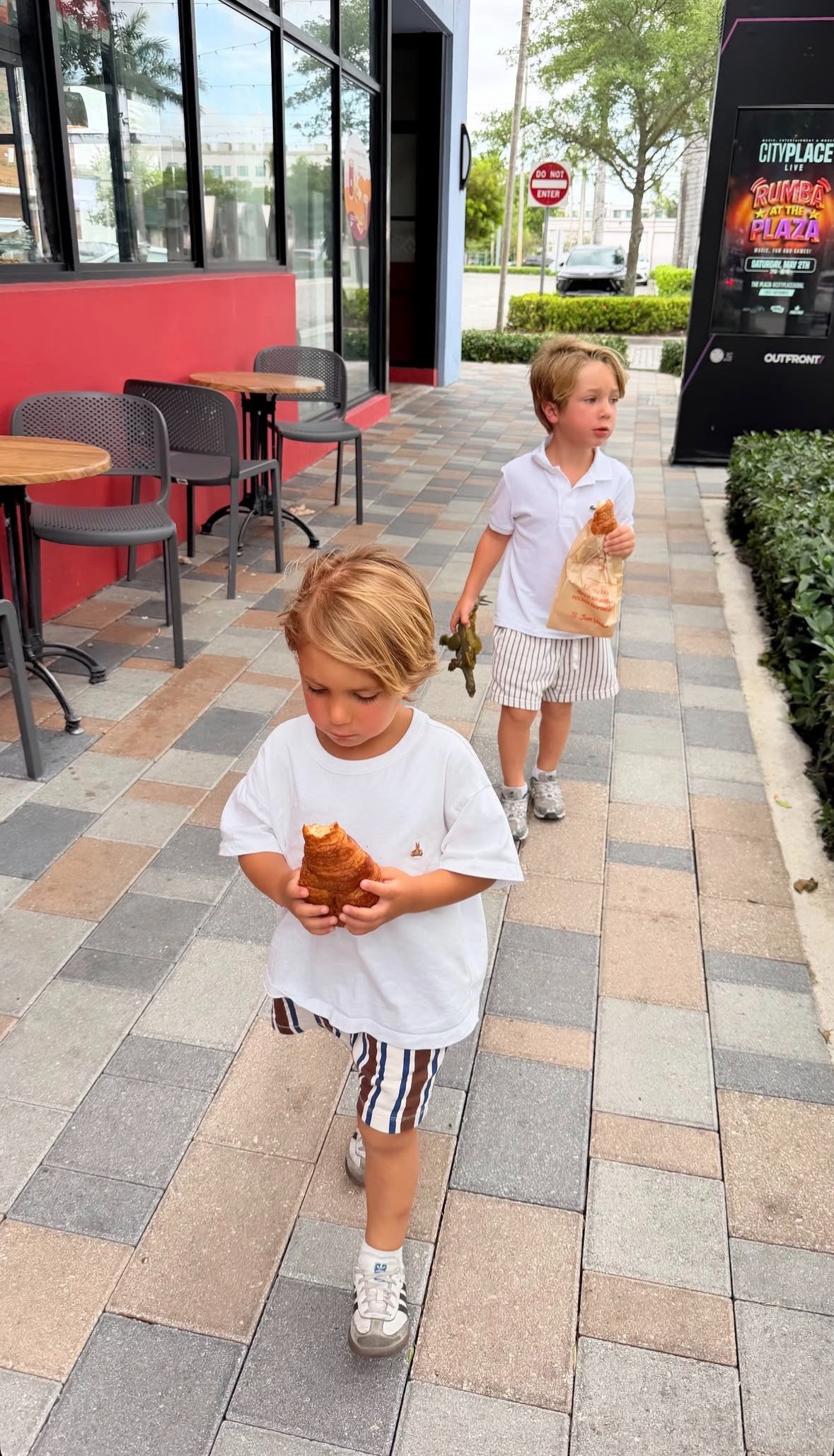 Morning bakery runs are non-negotiable 🥐👦 

 #LTKootd #LTKU #LTKKids