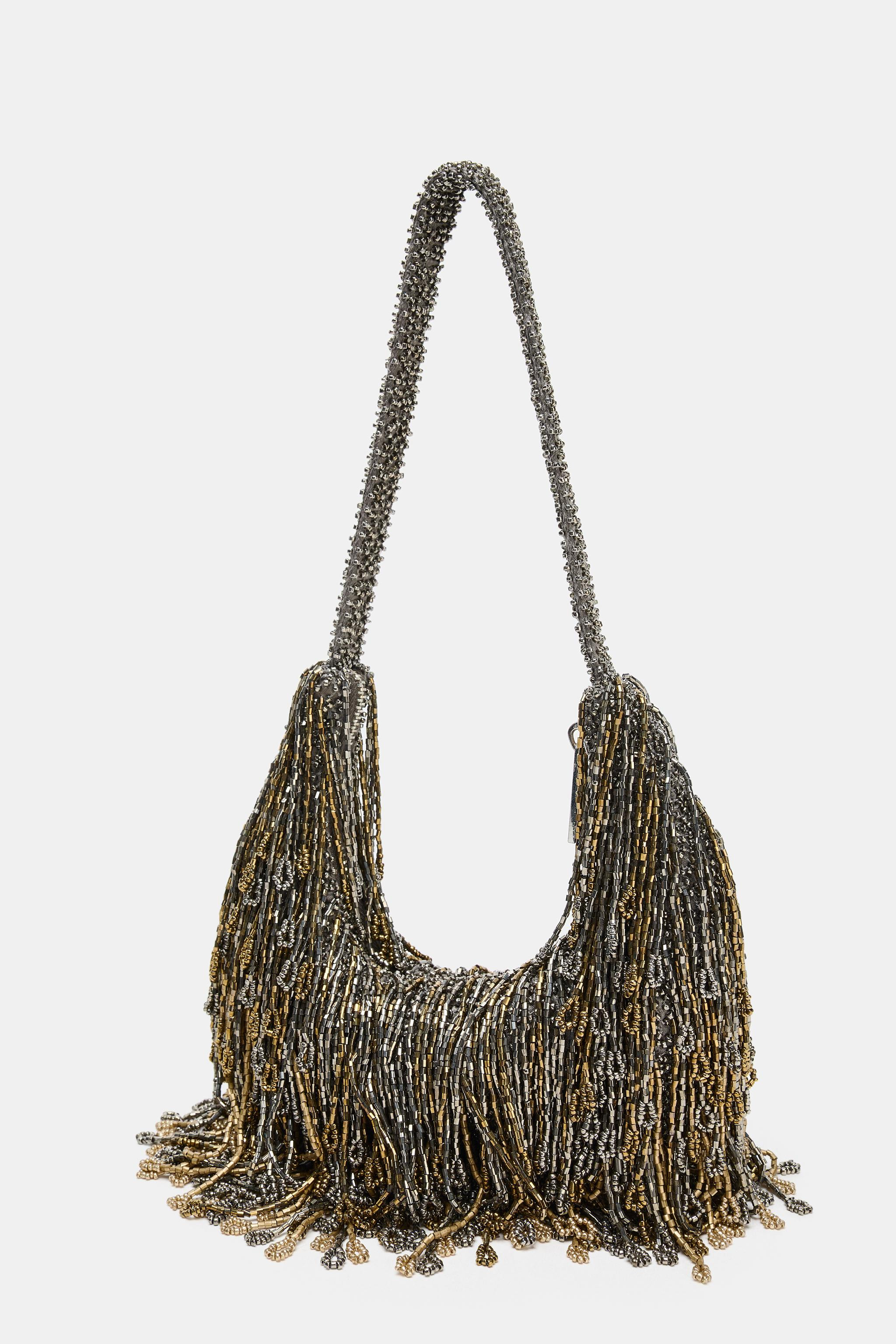 FRINGED SHOULDER BAG | Zara UK