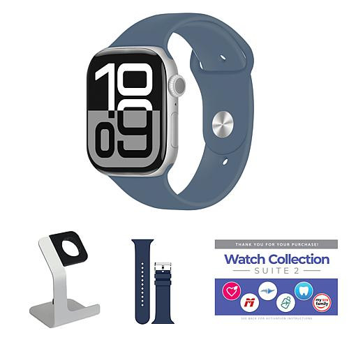 Apple Watch Series 10 GPS 46mm M/L Bundle - Multi | HSN