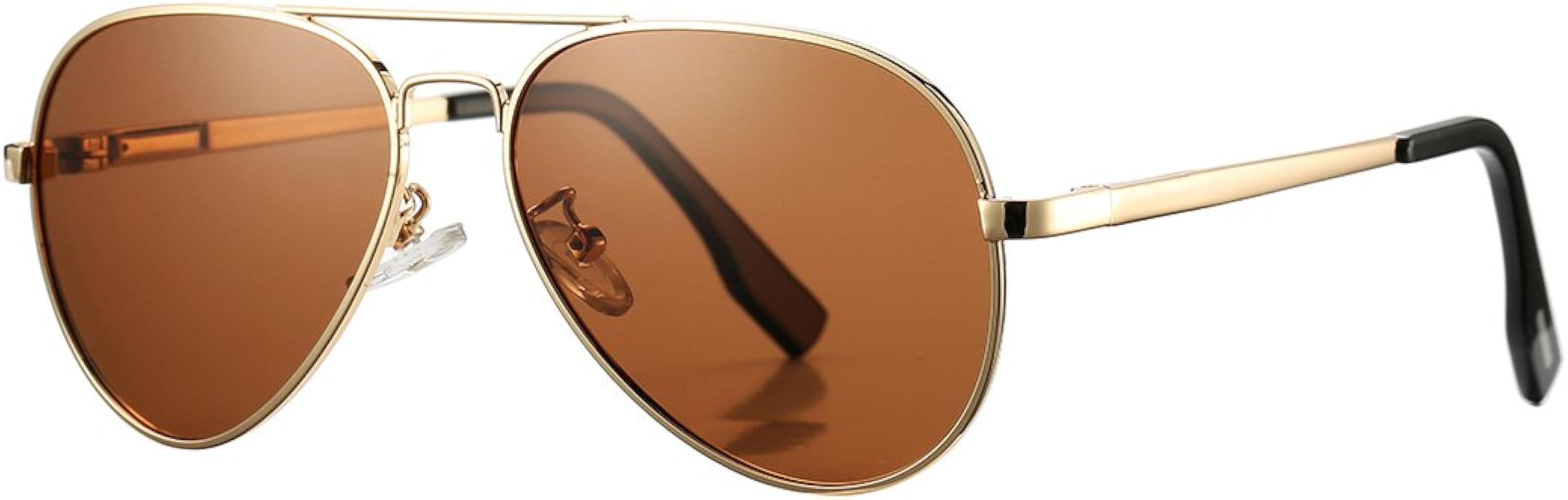 COASION Polarized Aviator Sunglasses for Juniors Small Face Women Men Vintage UV400 Protection Sh... | Amazon (US)