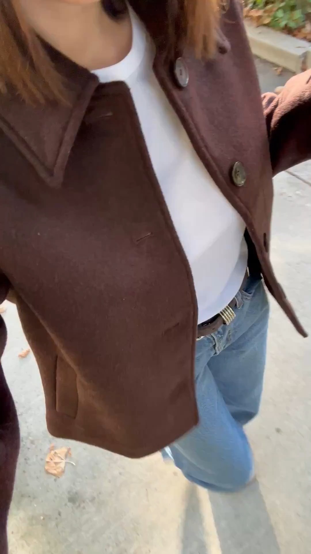 Fall outfit 

Abercrombie Short wool blend coat - was just restocked in this color! size small, great short but not too cropped jacket

Wide leg jeans - tts reg length, love these a casual everyday jean. Great length to wear with sneakers on my 5’4” 



#LTKSeasonal