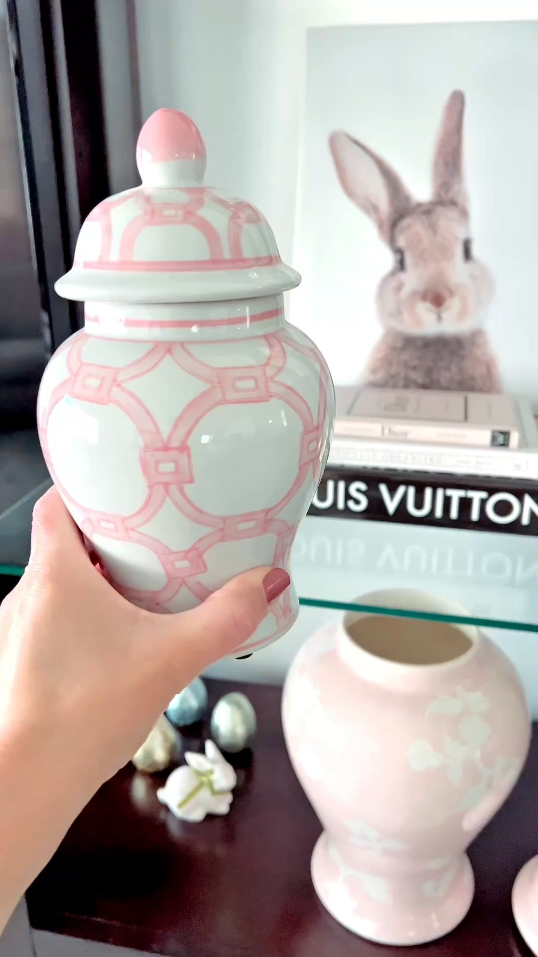 I love my new ginger jar from Amazon! Around 8 inches in height! Perfect.

Getting out some of my Easter decor and adding new decor too. I’m adding ribbon to make bows on my existing ceramic bunnies creating a new Easter aesthetic.

One of my other favorite pieces is this ginger jar from Ruby Clay company. I use it all around my house all year long. The quality is fantastic!

Also linking similar items to what I own.


#LTKSeasonal #LTKOver40 #LTKSaleAlert #LTKU #LTKHome #LTKvlog #LTKdayinmylife #LTKstorytime