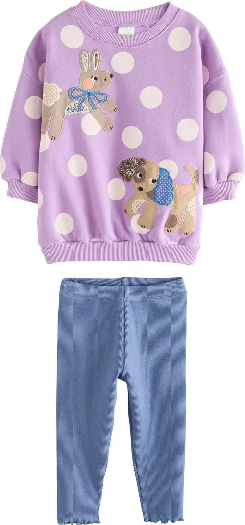 Kids' Dog Sweatshirt & Leggings Set | Nordstrom