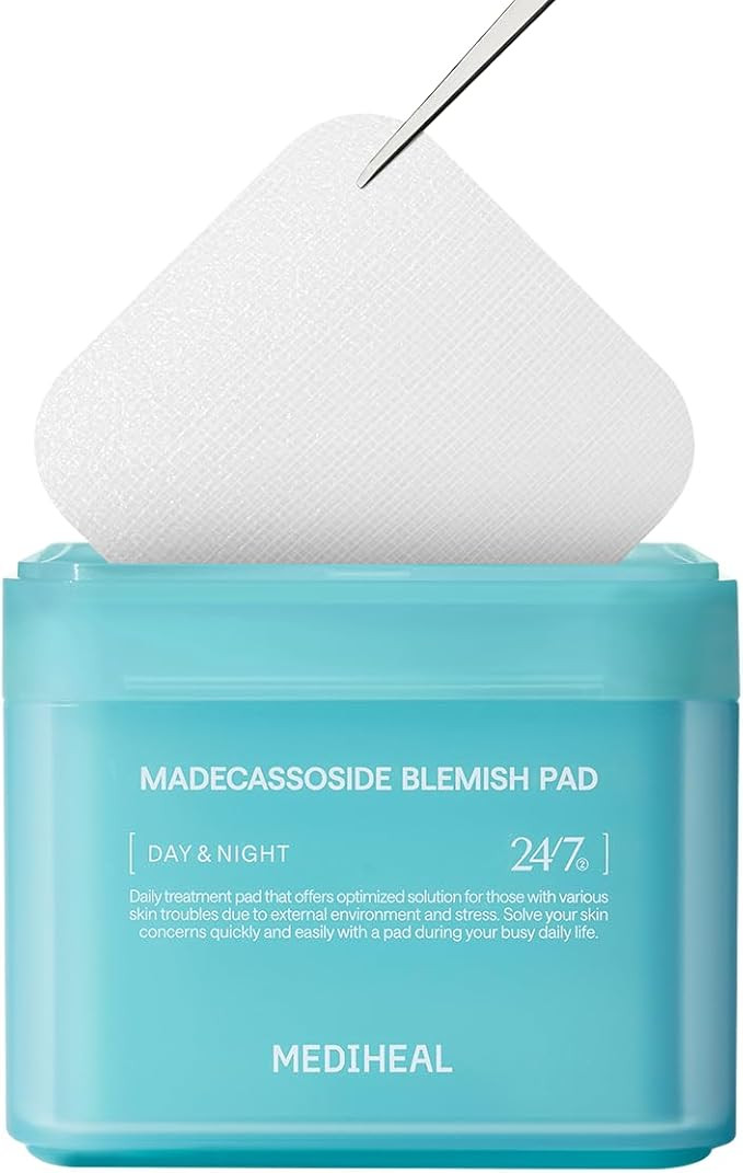 MEDIHEAL Madecassoside Toner Pads - with Centella Asiatica to Treat Blemishes and Improve Uneven ... | Amazon (US)