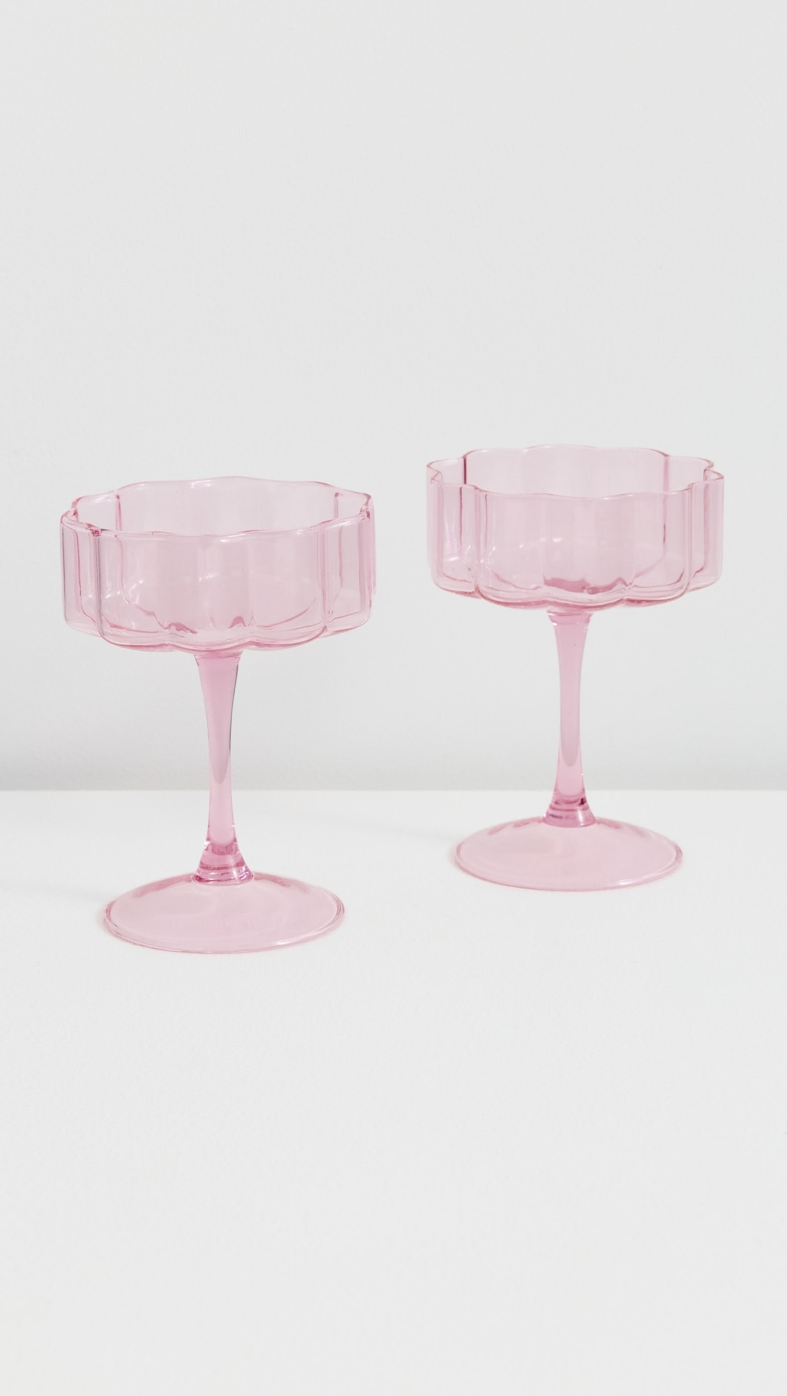 Wave Coupe Glasses | Shopbop