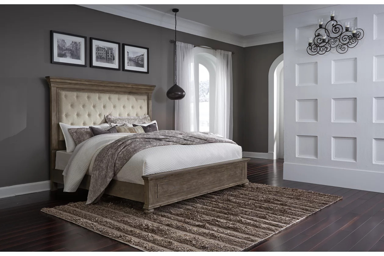 Johnelle Queen Upholstered Panel Bed | Ashley Homestore