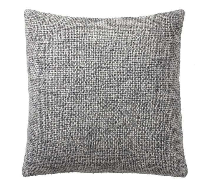 Faye Linen Textured Pillow Covers | Pottery Barn (US)