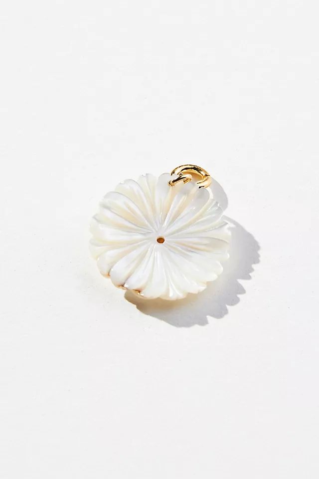 Flower Mother-Of-Pearl Charm | Anthropologie (US)