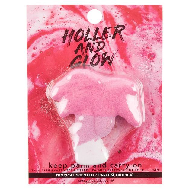 Holler and Glow Keep Palm and Carry On Bath Bomb - 4.2oz | Target