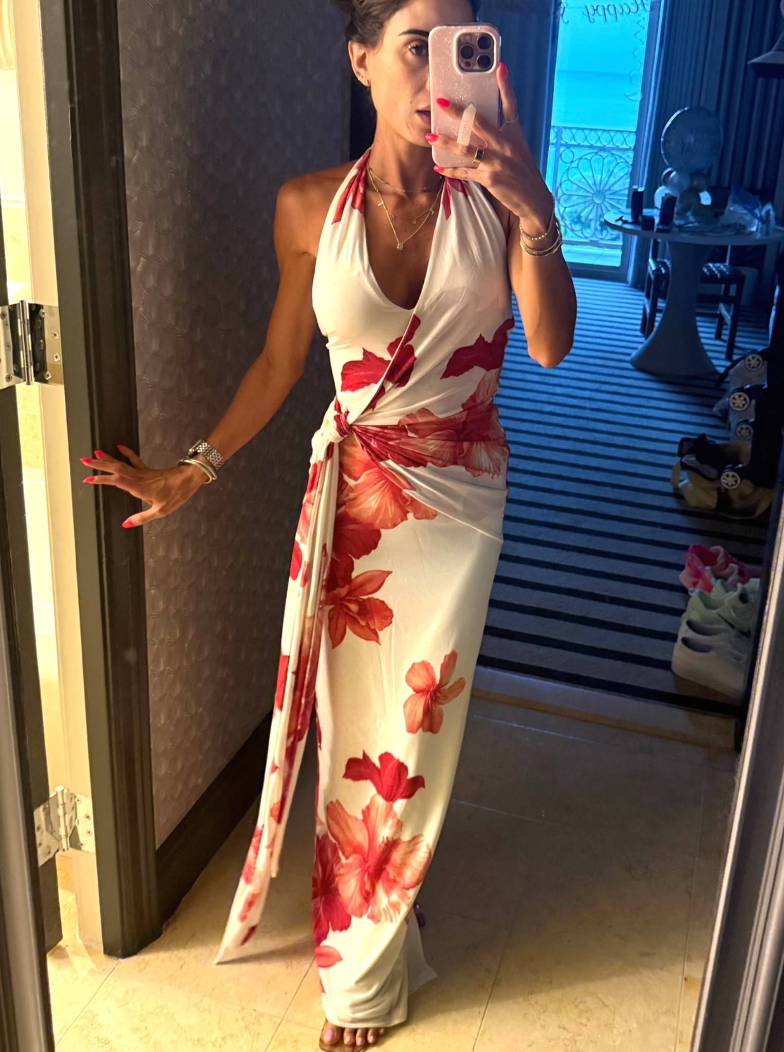 A very cute dress for vacation or summer weddings. Love the draping. Wearing smallest size 
Vacation dress

#LTKPetite #LTKWedding #LTKSeasonal