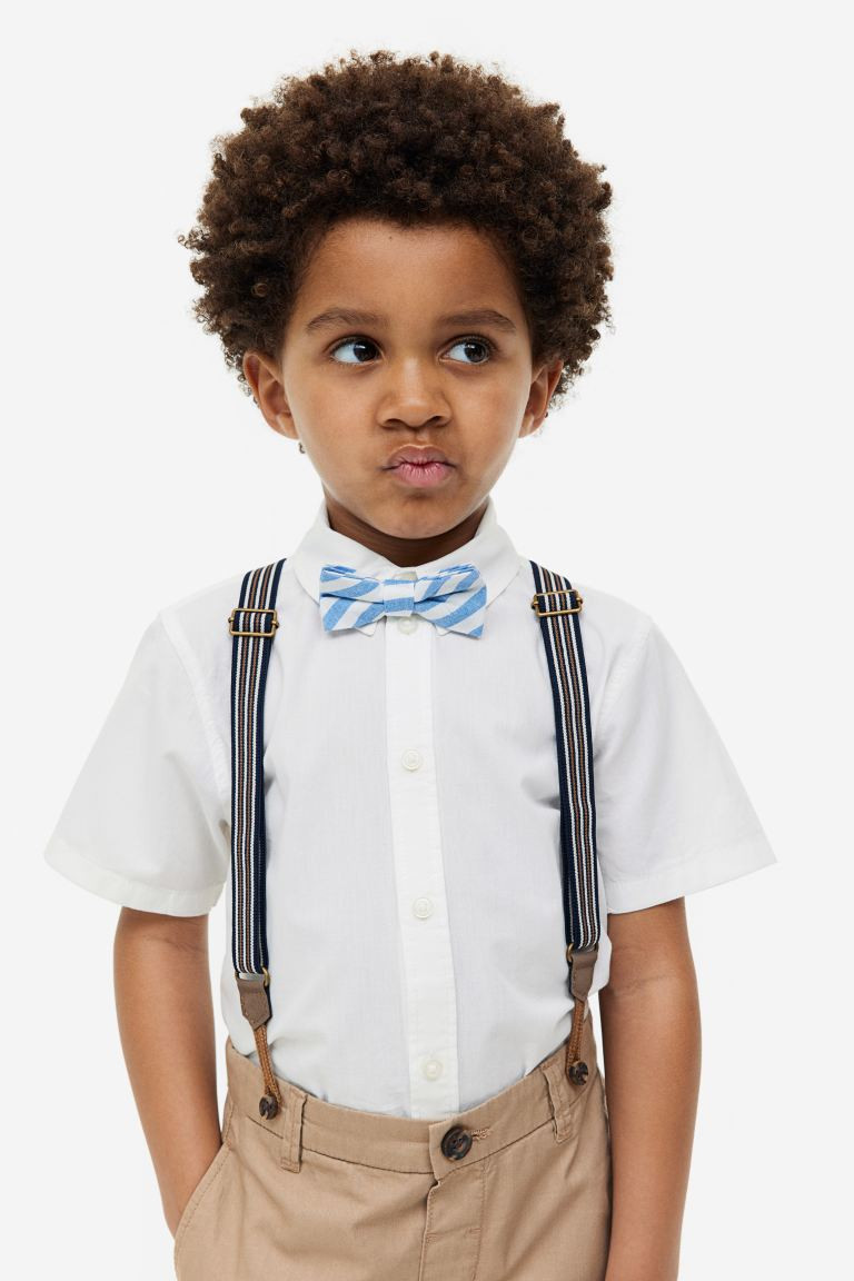 4-piece Cotton Set - White/beige - Kids | H&M US | H&M (US + CA)