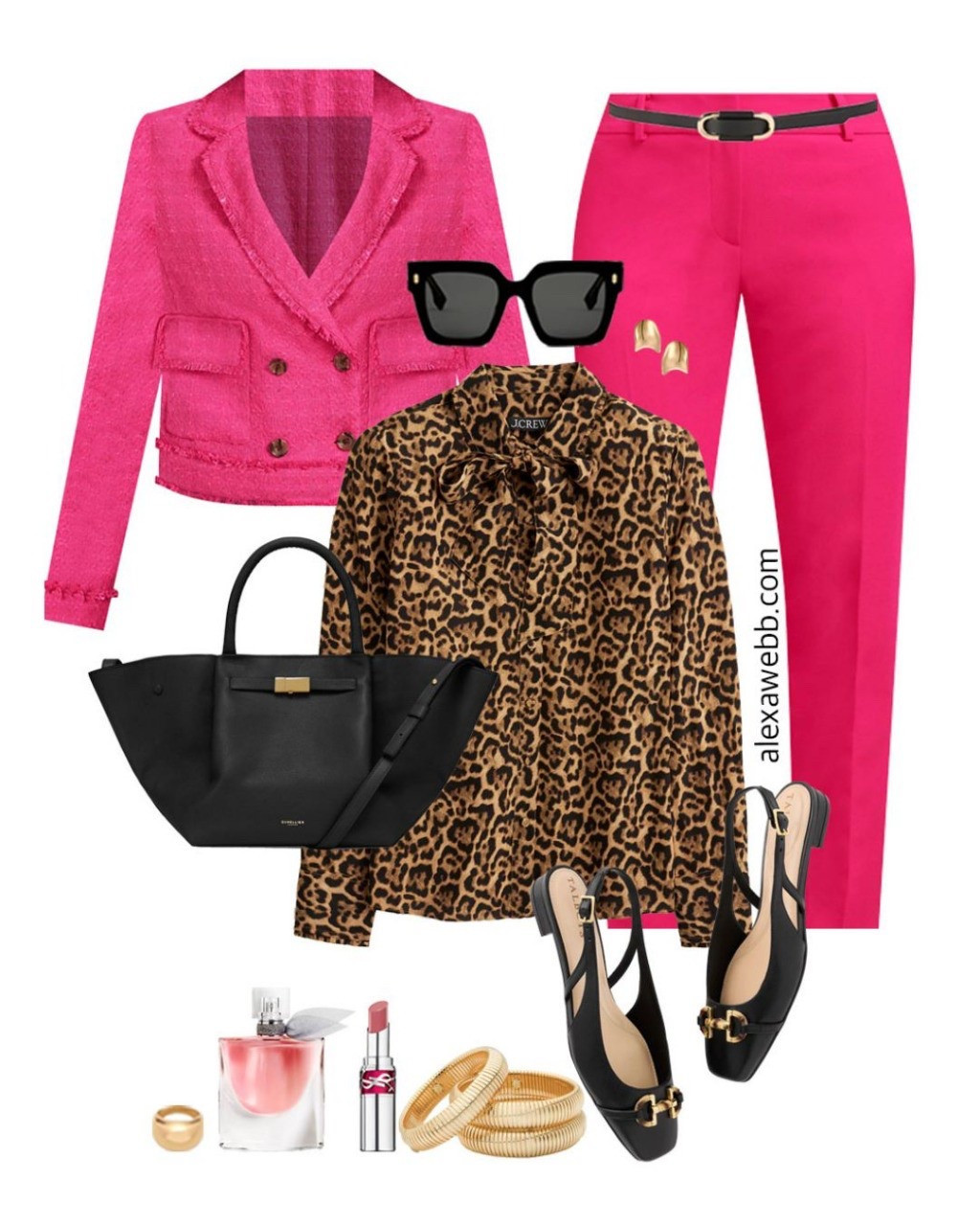 Plus Size Spring Work Capsule 2025 - Part 1 - A plus size business casual and professional work capsule wardrobe for spring. Plus size hot pink suit outfits for spring. Alexa Webb #plussize

#LTKWorkwear #LTKPlusSize #LTKStyleTip
