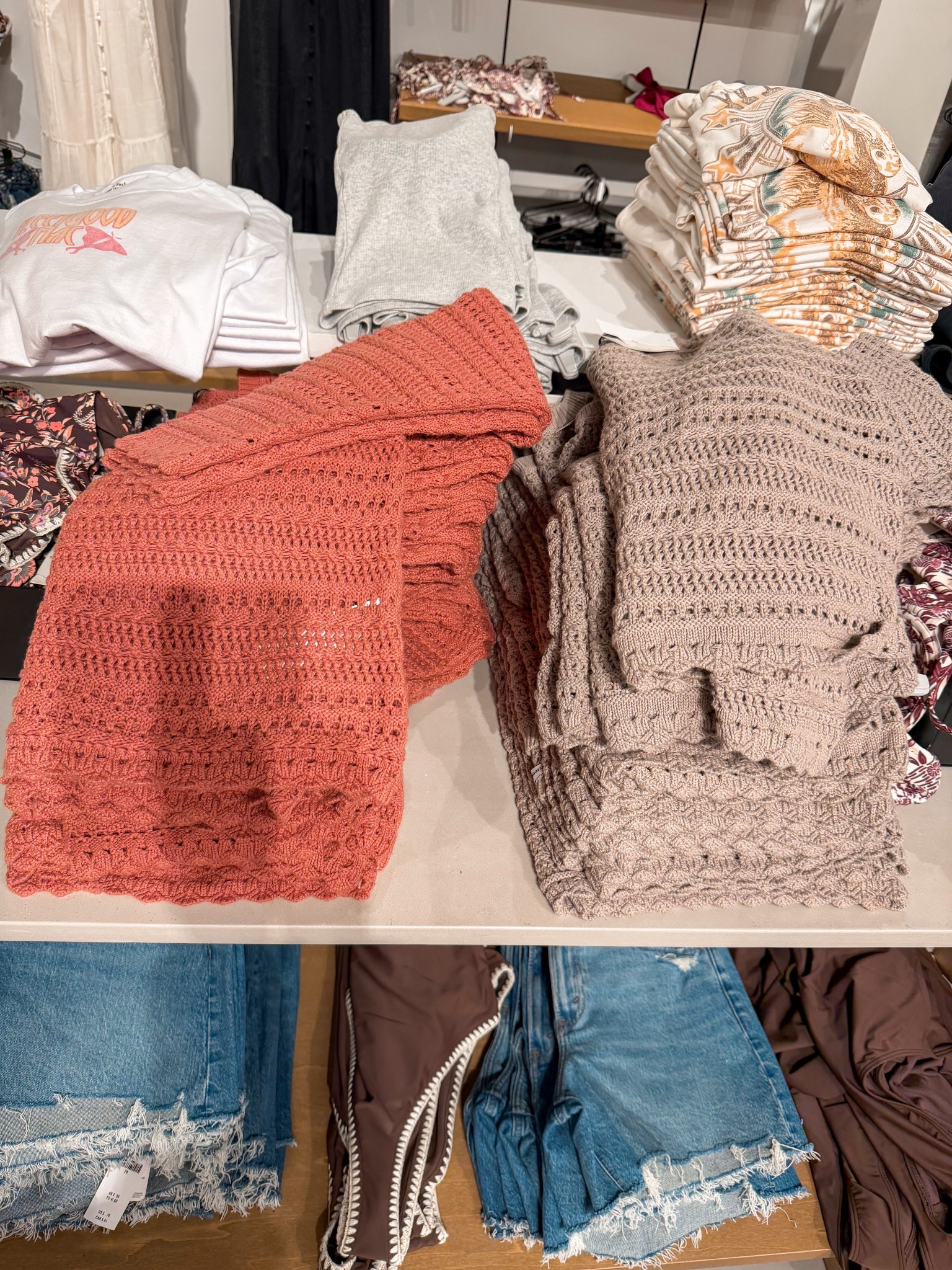 New crew sweaters
Denim shorts
Abercrombie finds 

#LTKFindsUnder50 #LTKFindsUnder100 #LTKootd