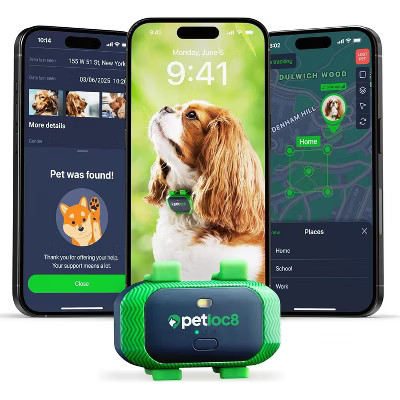 Dog GPS Tracker, Smart Alerts & Geo-Fence, Location Tracking Collar Device, Waterproof & Lightweight, Subscription is Req. (Android & iOS) - Original | Target
