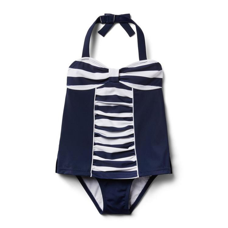 Striped Halter Swimsuit | Janie and Jack