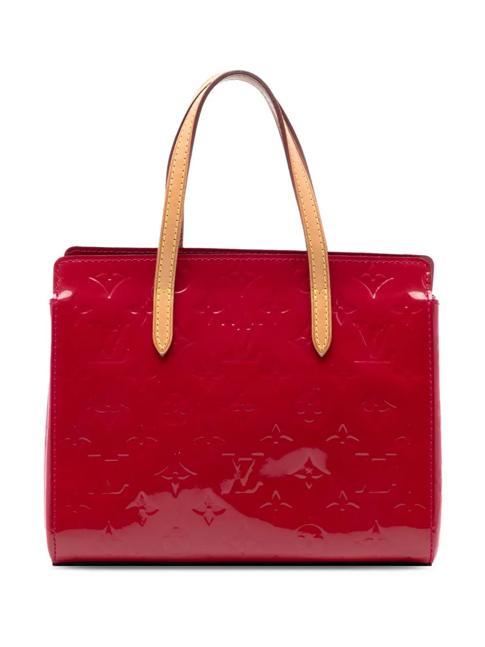 Louis Vuitton Pre-Owned 2013 Monogram Vernis Catalina BB handbag - Red | Farfetch Global