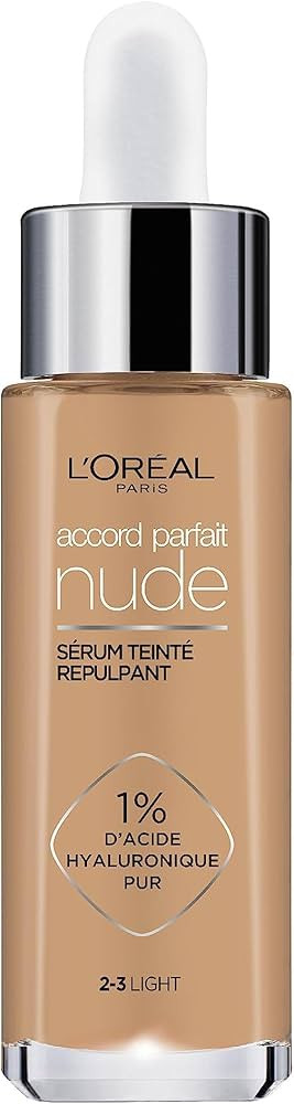 L'Oreal Paris Make-up Designer Maquillaje Sérum Con Color Accord Parfait, Color 2-3 Light, 1 Uni... | Amazon (ES)