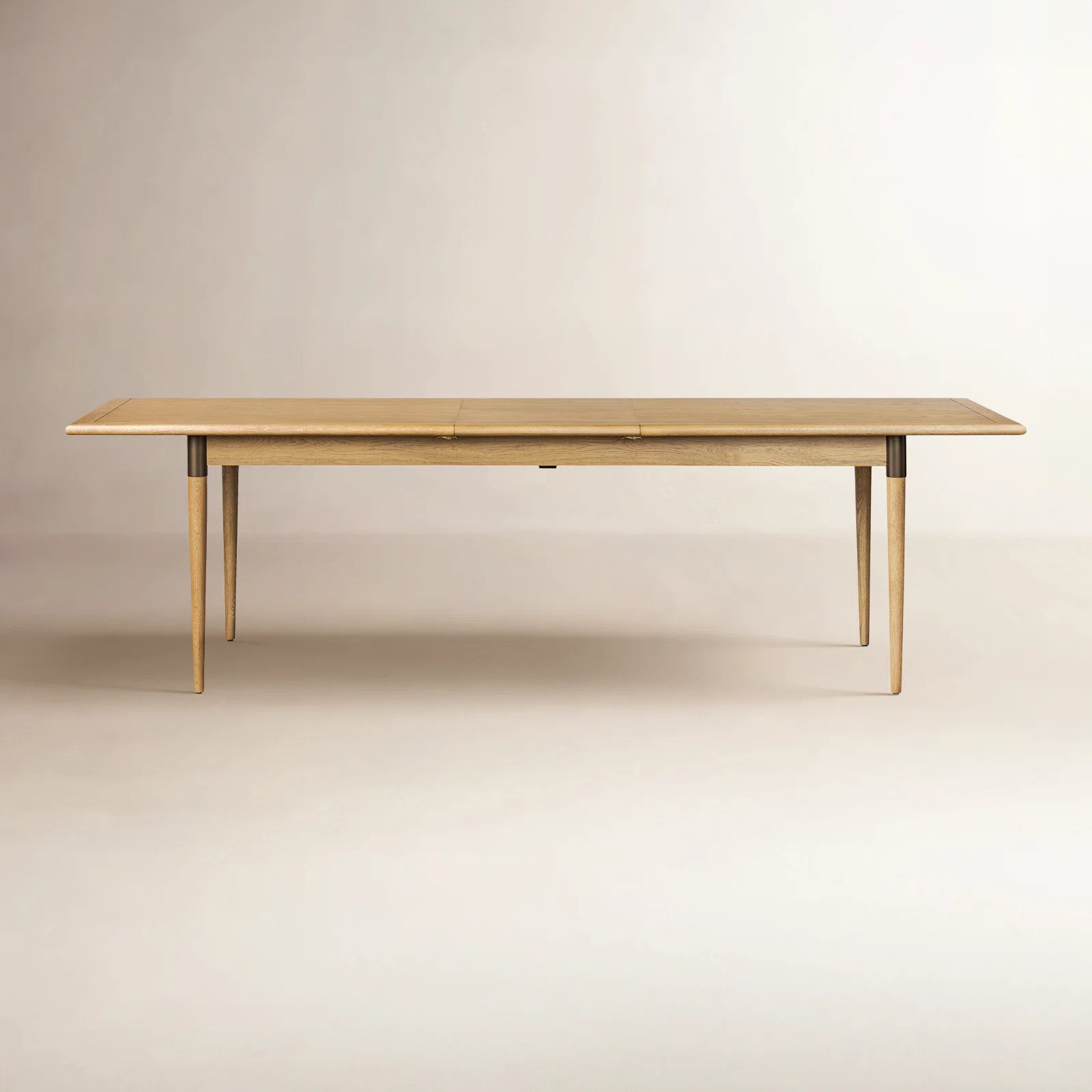 Yanely Extendable Acacia Solid Wood Top Dining Table | Wayfair North America