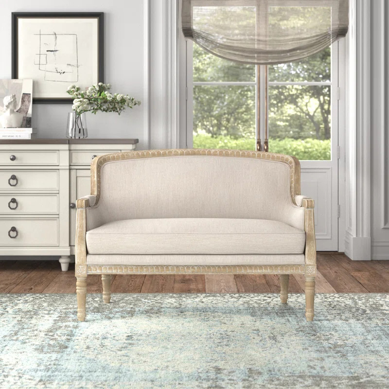 Strawbridge 49.75'' Upholstered Loveseat | Wayfair North America