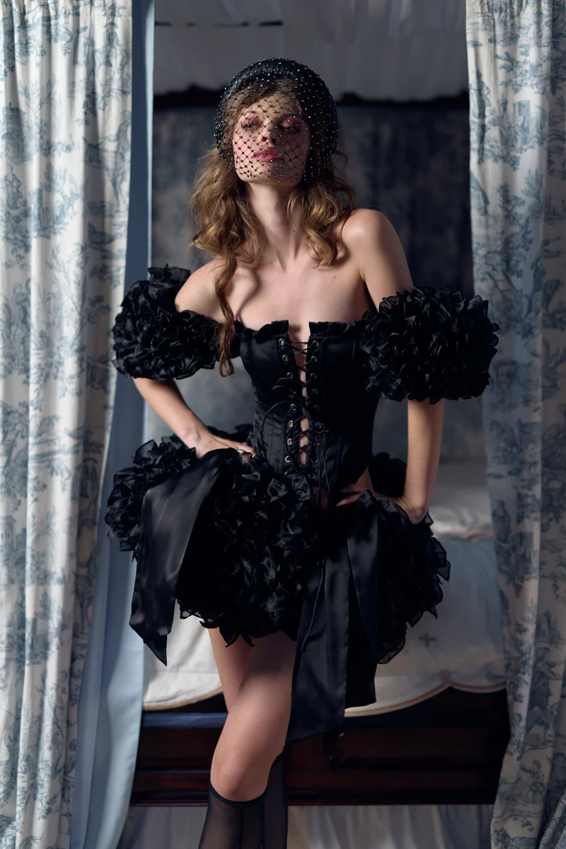The Raven Paris Corset | Selkie Collection