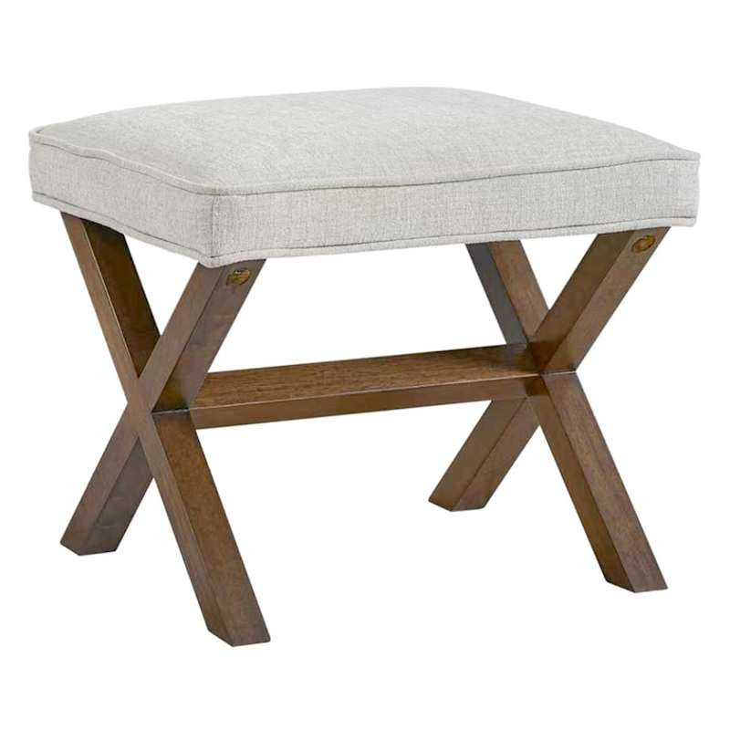 X-Base Ottoman, Taupe | At Home