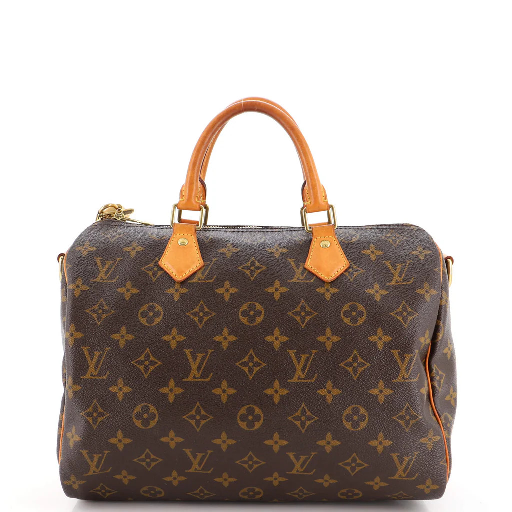 Speedy Bandouliere Bag Monogram Canvas 30 | Rebag