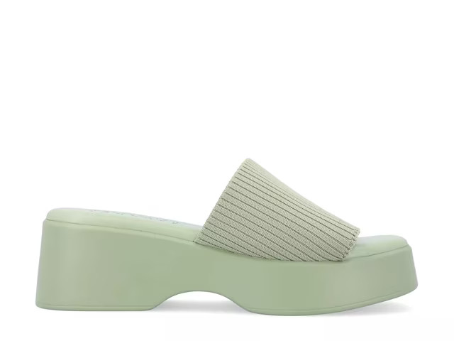 Journee Collection Emani Platform Sandal | DSW