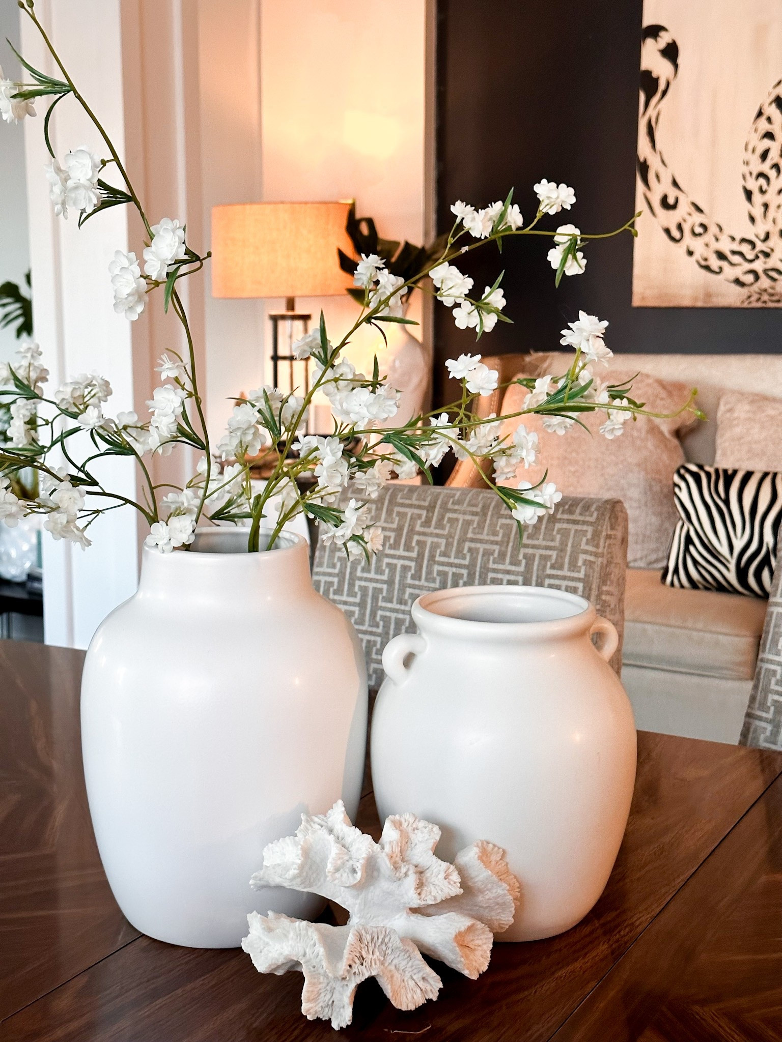 These vases are perfect to faux or real add spring, summer flowers in and bring in beauty to dining room, living room kitchen and any other area of your home.

#LTKHome #LTKSaleAlert