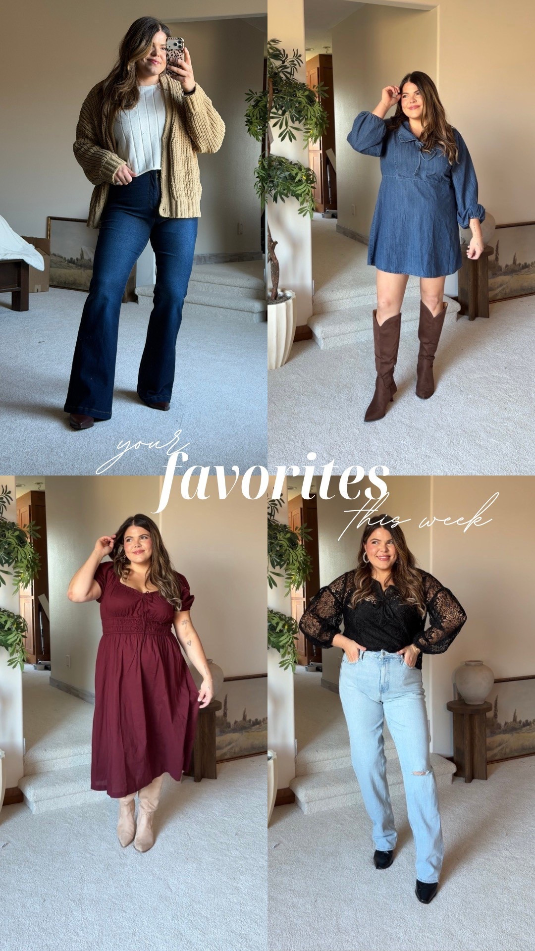 Your faves this week!! Lots of Thanksgiving and holiday outfits perfect for fall and early winter

#LTKMidsize #LTKmomlife #LTKHoliday