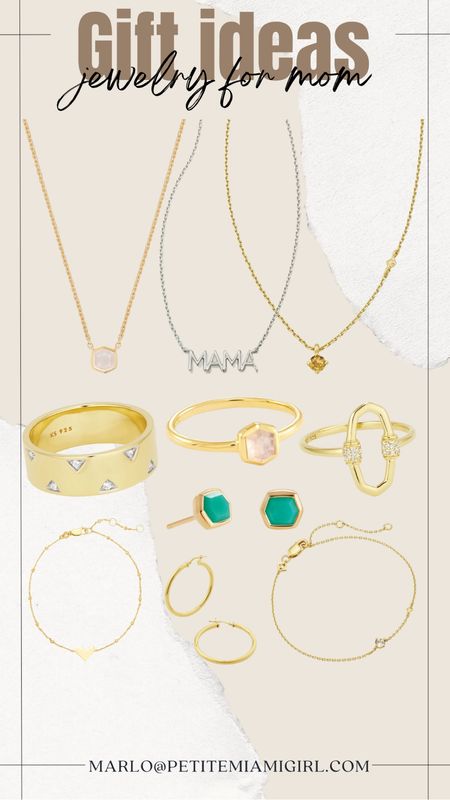 Gift ideas - jewelry for mom.

#LTKbeauty #LTKGiftGuide #LTKfindsunder100